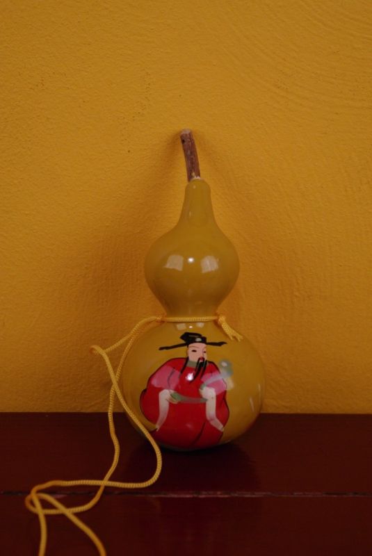 Wu Lou Gourd hand Painting 2