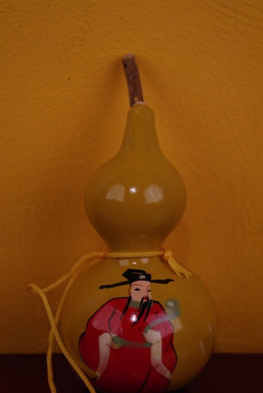 Wu Lou Gourd hand Painting 3