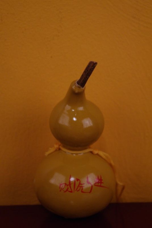 Wu Lou Gourd hand Painting 4