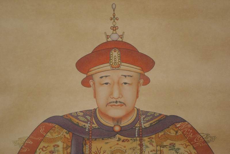 YongZheng Ahnenportraits auf Papier Qing Dynastie 3