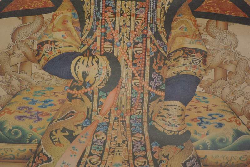 YongZheng Ahnenportraits auf Papier Qing Dynastie 5